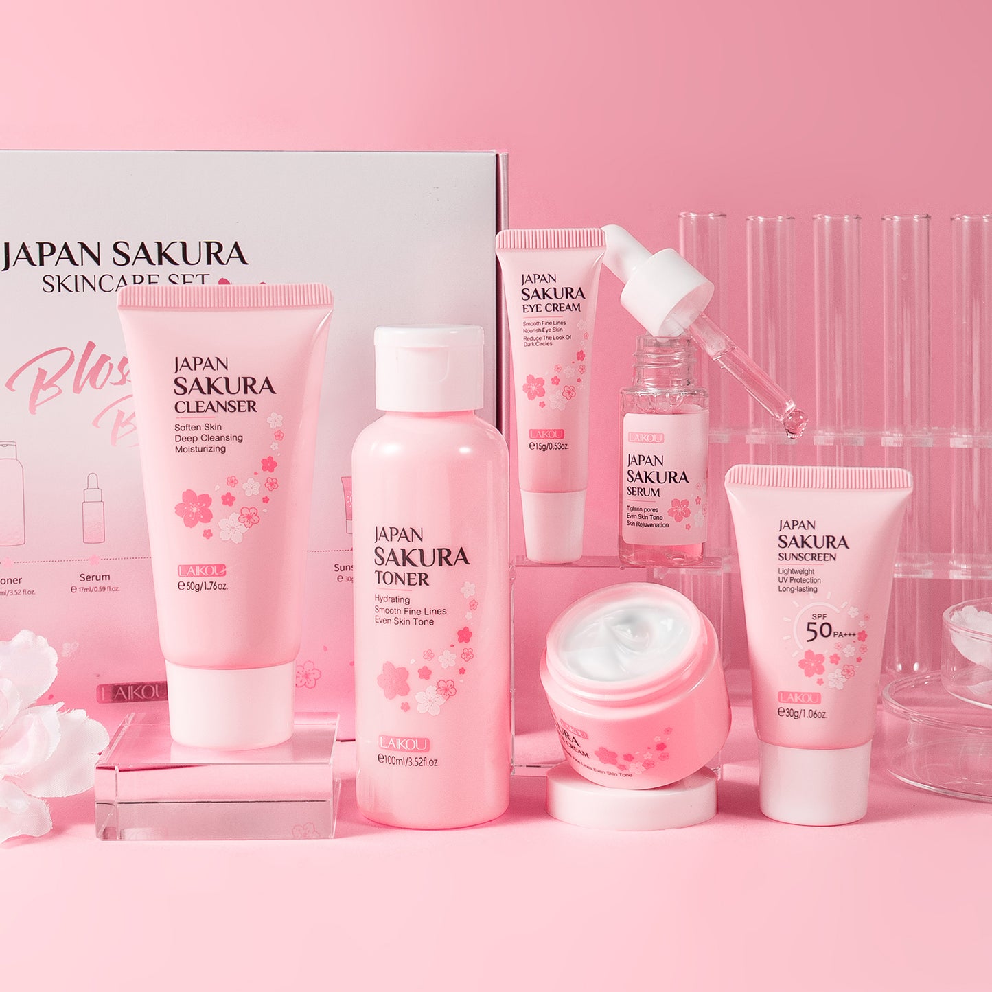 Japan Sakura bőrmegújító csomag - 6 pcs