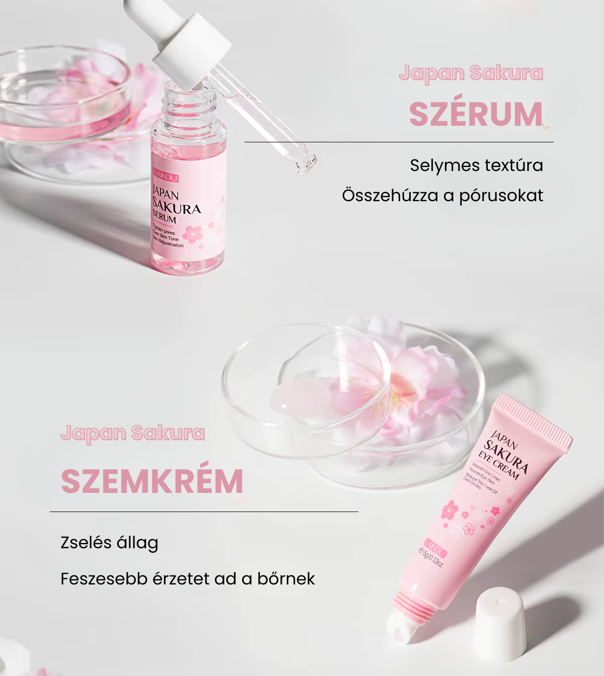 Japan Sakura bőrmegújító csomag - 6 pcs