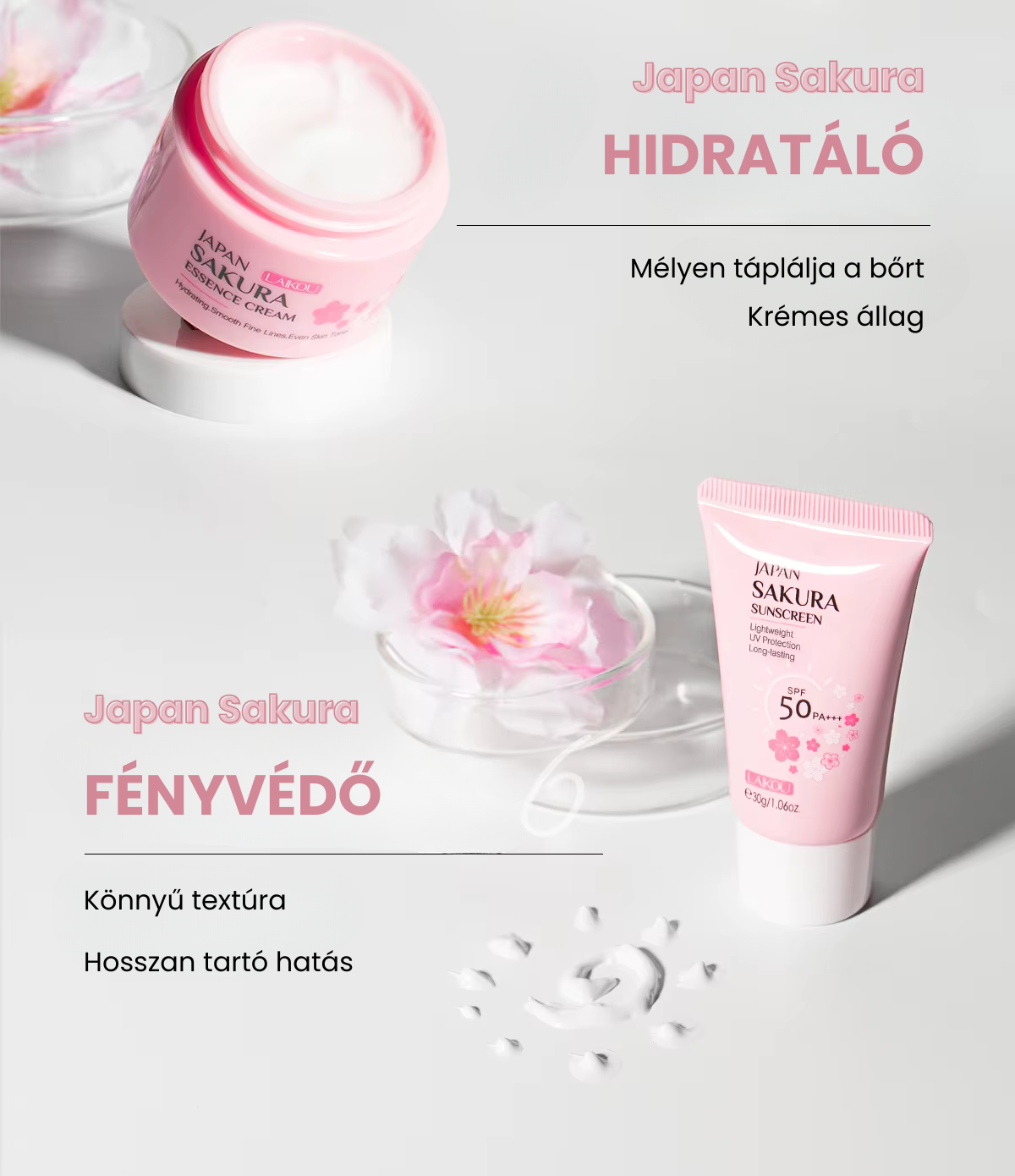 Japan Sakura bőrmegújító csomag - 6 pcs